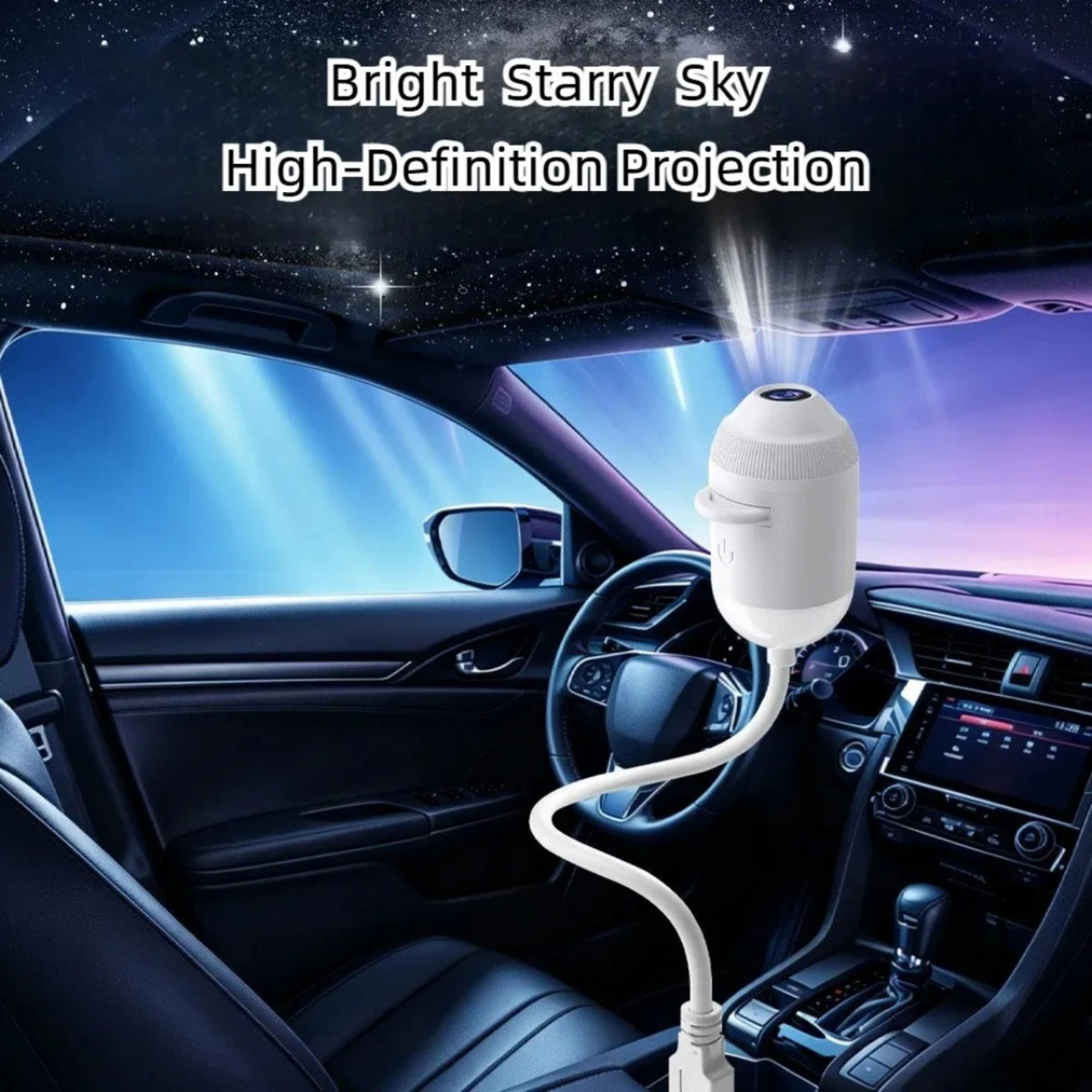 DINUZO Galaxy Projector – Transformă orice cameră într-un cer înstelat