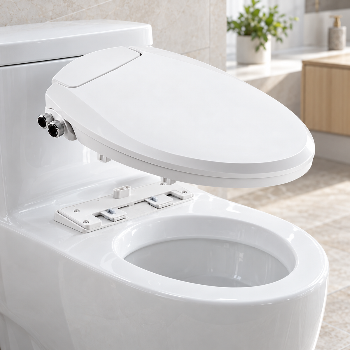 Installation steps for Fresh Comfort bidet toilet seat