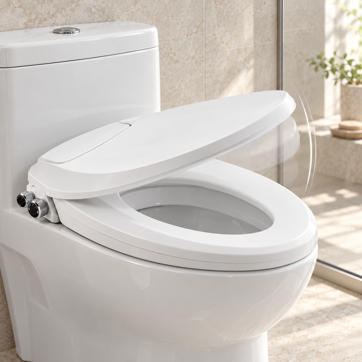 Soft-close Fresh Comfort bidet toilet seat