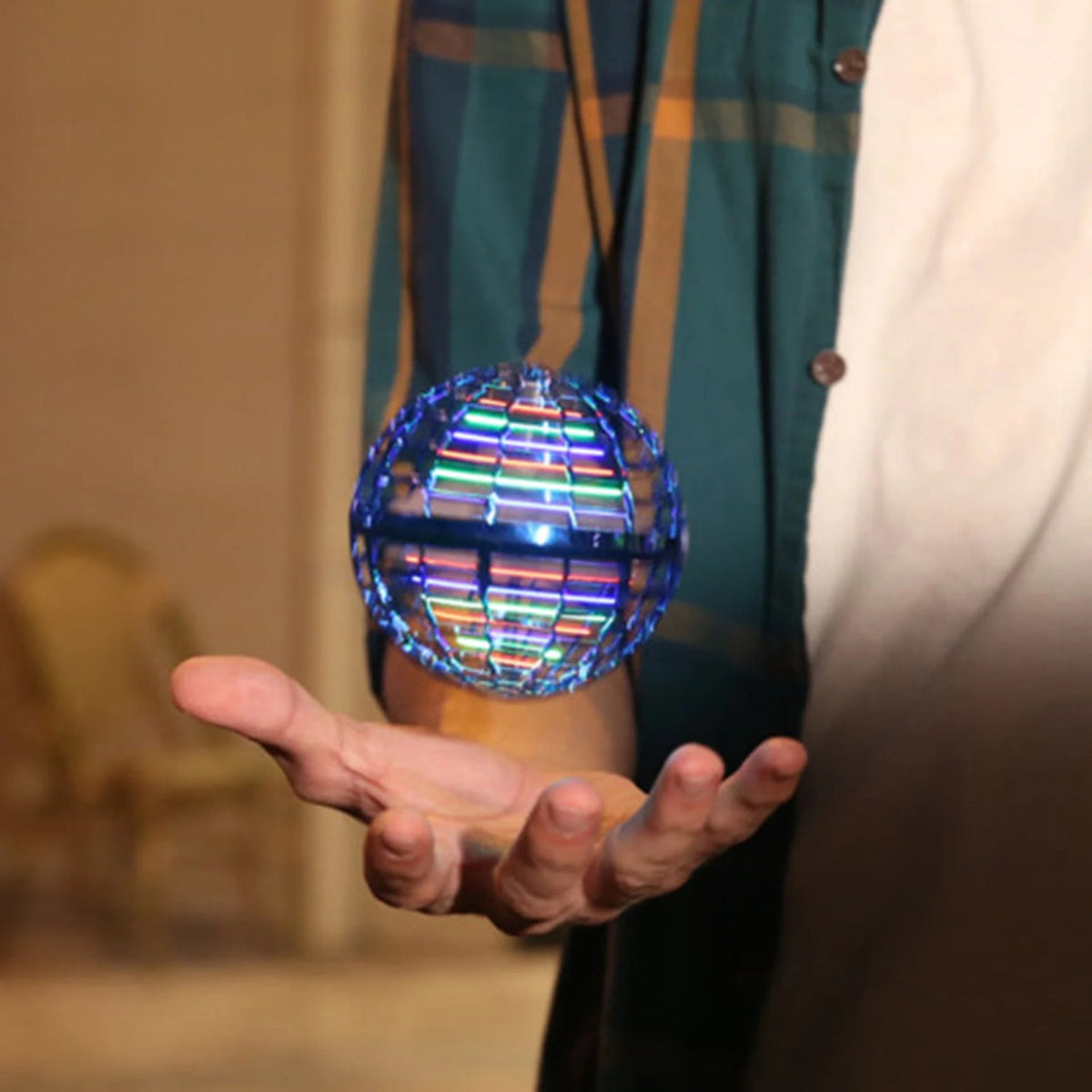 Minge zburătoare Flying Spinner în timpul utilizării
